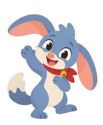 Bilby, the BilbyPay mascot, waving hello